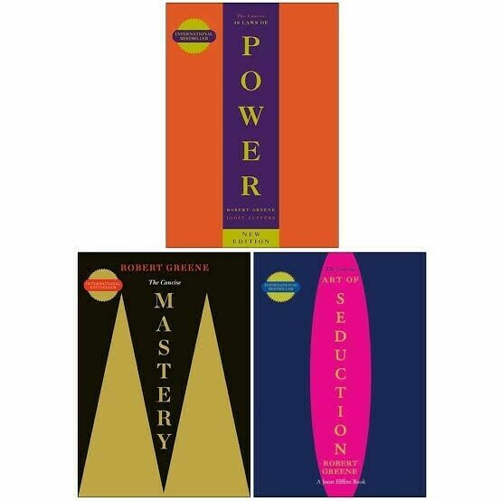 Robert Greene 3 Concise title Book Set 48 Laws, Mastery, Seduction NEW EXPEDITED
