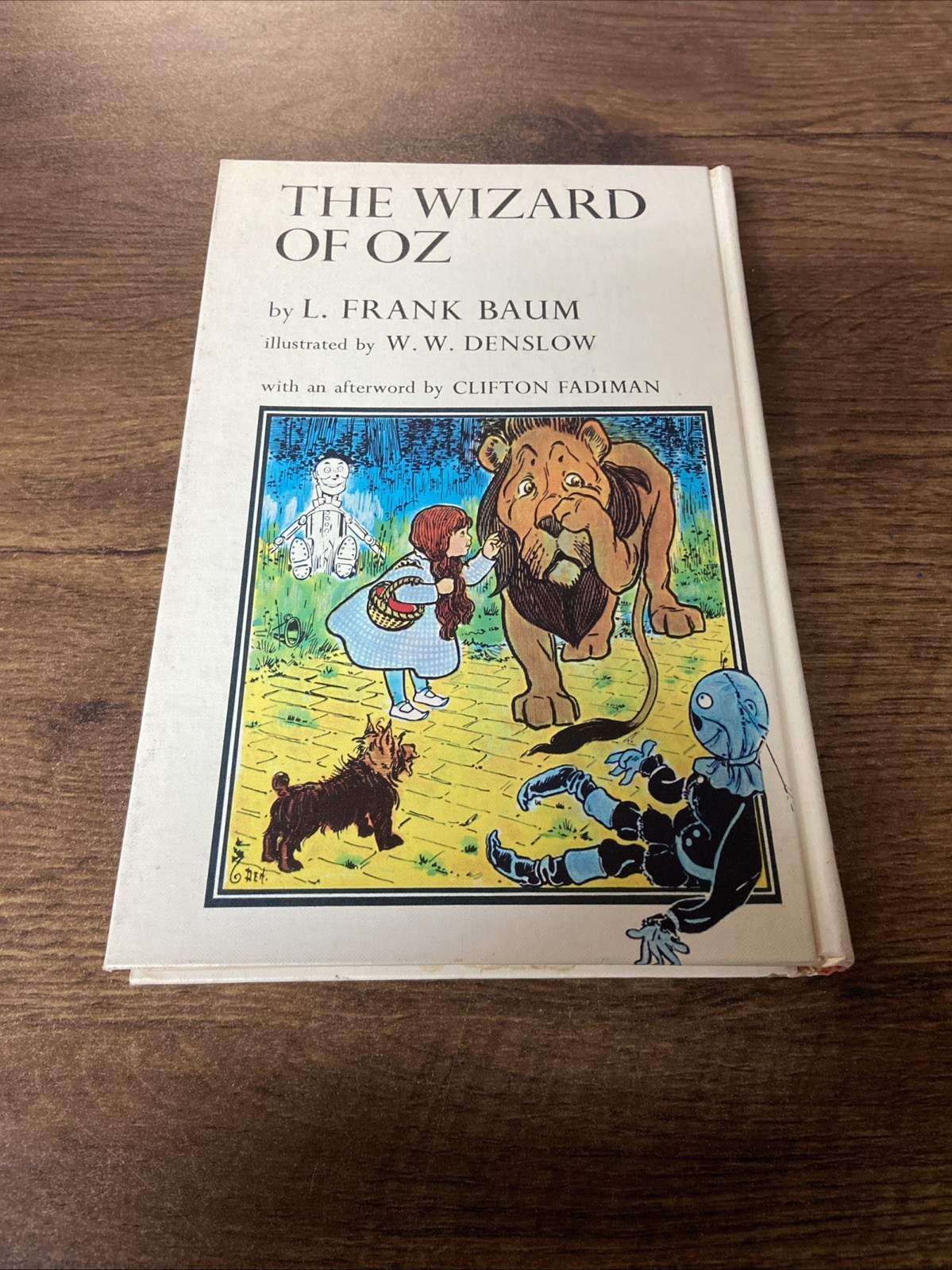 The Wizard of Oz by L. Frank Baum Macmillan 1962 Hardcover Illustrated 1st Print