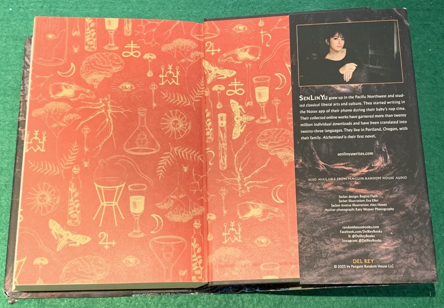 Alchemised by SenLinYu SIGNED 1st/1st HC DJ 2025 Dark Fantasy Debut Novel