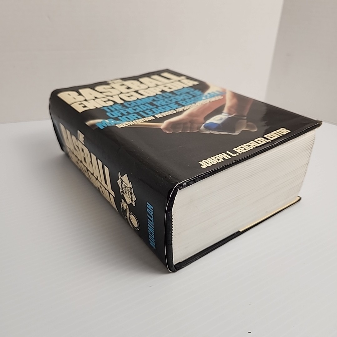 The Baseball Encyclopedia 6th Edition Joseph L. Reichler HCDJ 1985 Macmillian