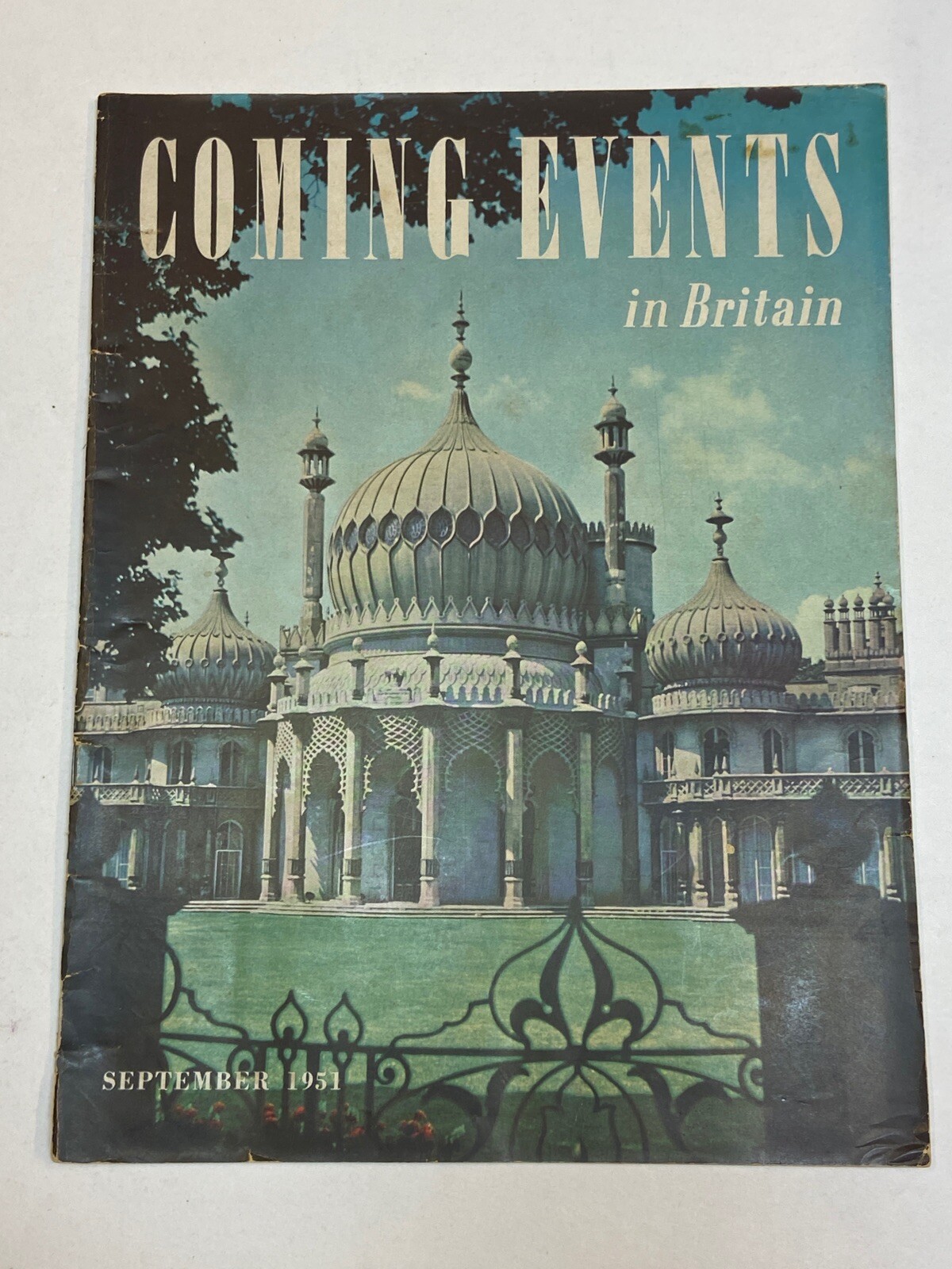 Coming Events in Britain September 1951 Travel Vintage Photos Advertisements