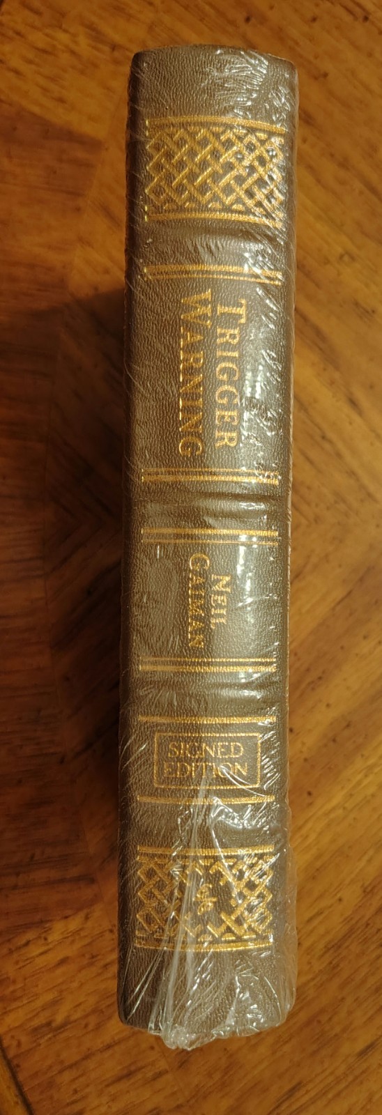 Neil Gaiman Trigger Warning Signed Sealed Easton Press