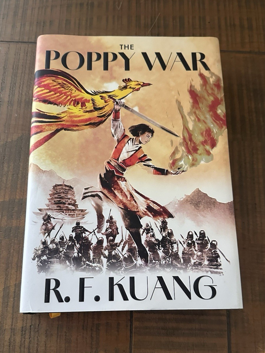 R. F. Kuang The Poppy War Collector’s Edition Hardcover Illustrated Dust Jacket