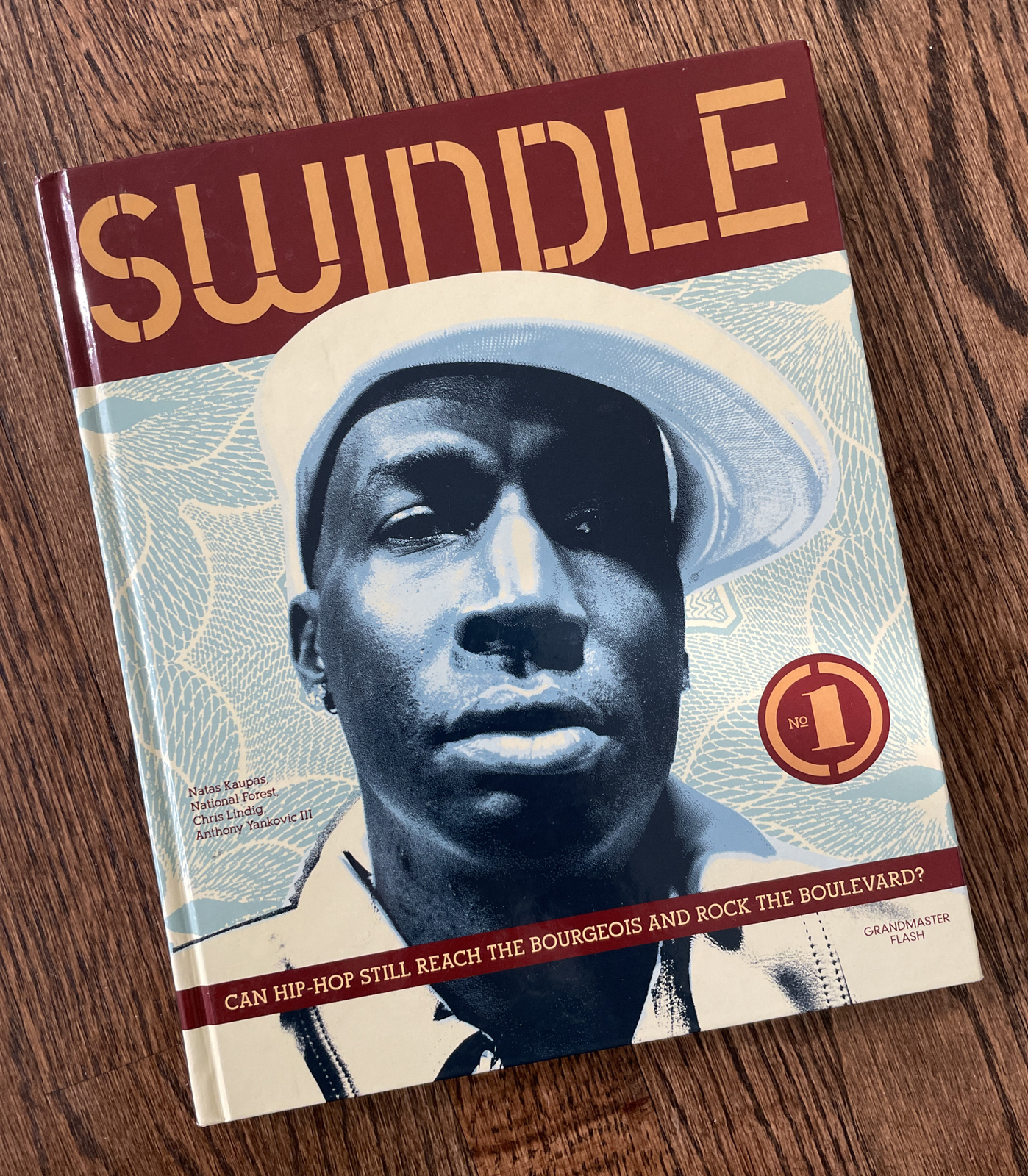 Swindle Quarterly Issue #1 2004 Shepard Fairey Obey Hardcover Grandmaster Flash