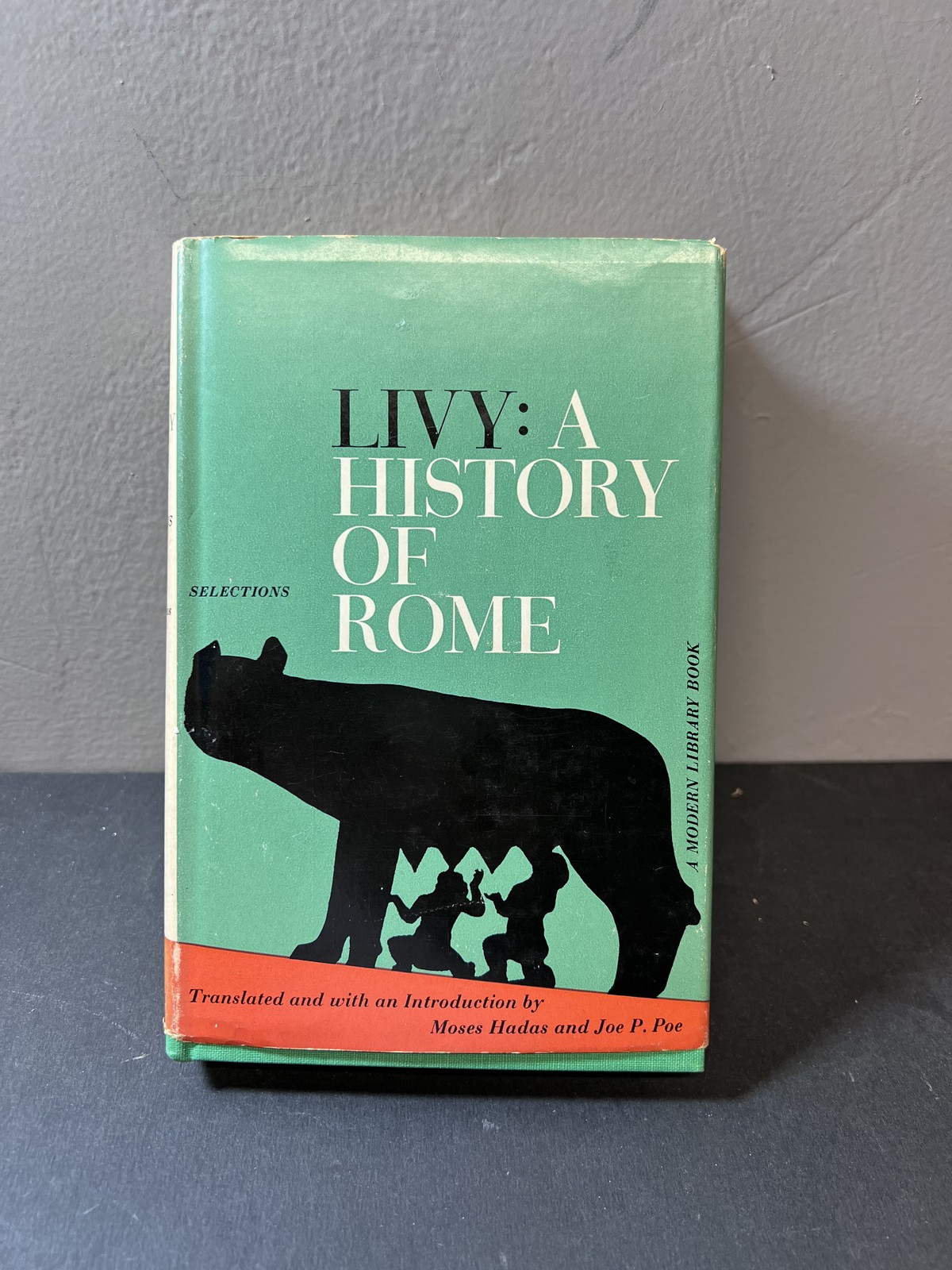 Livy: A History of Rome Selections Modern Library 1962 Vintage Hardcover Book