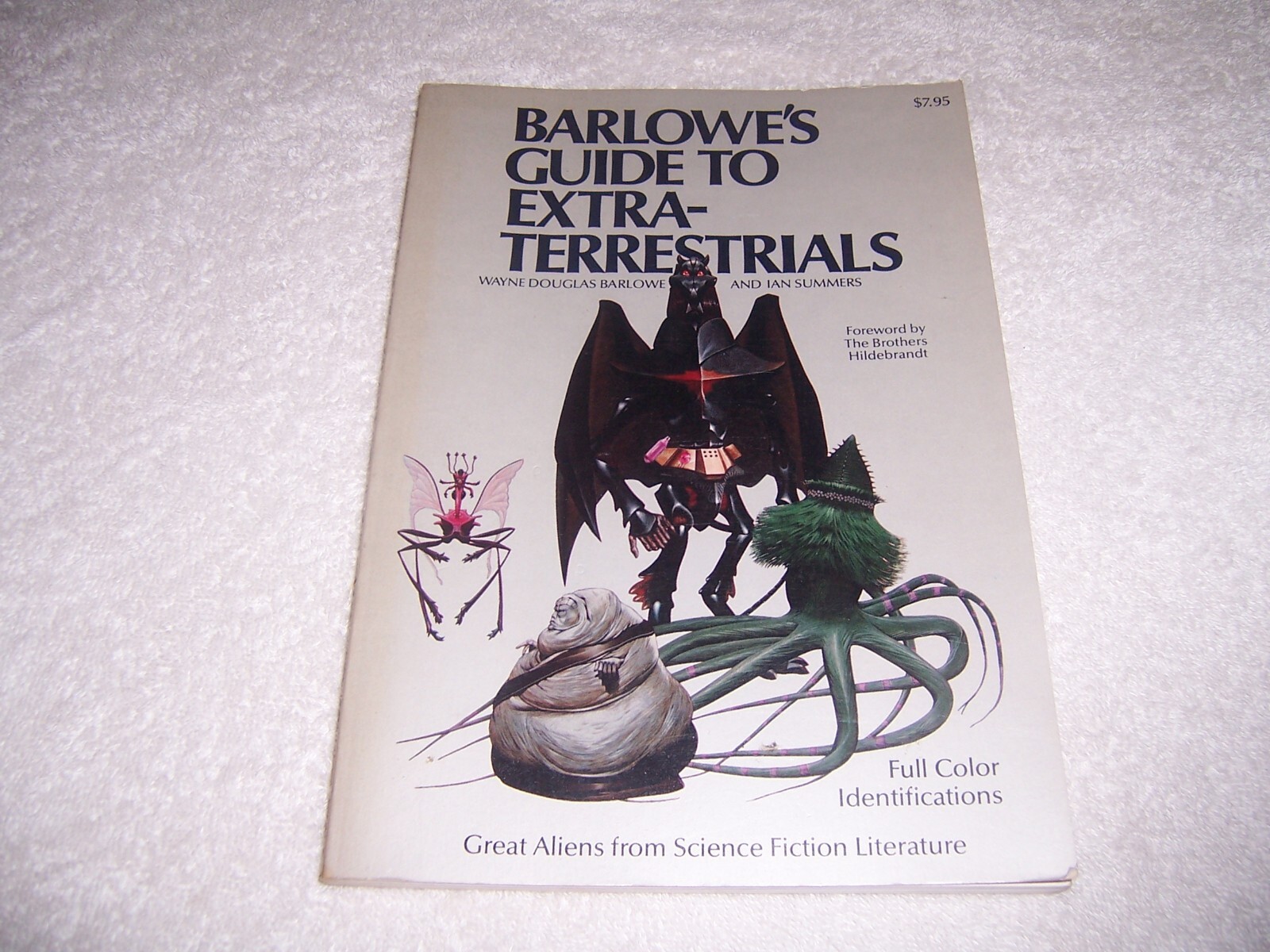 Barlowe’s Guide to Extraterrestrials by Wayne D. Barlowe, Ian Summers pb SIGNED