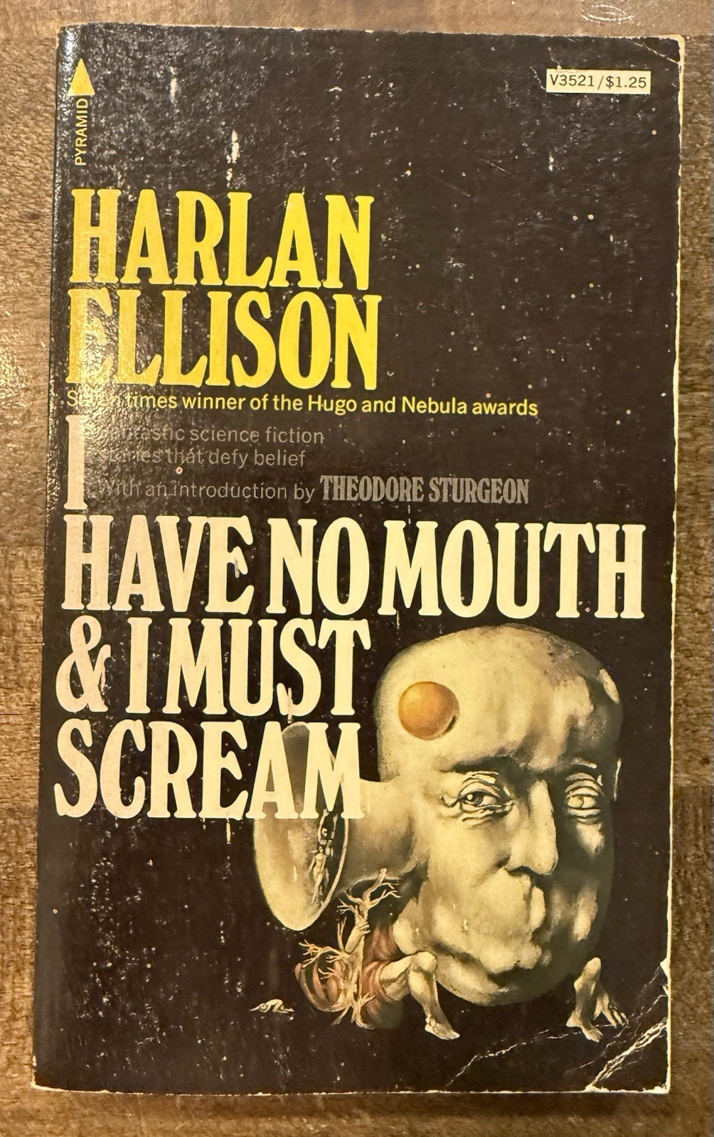 PB Harlan Ellison I Have No Mouth and I Must Scream Pyramid Sci Fi 1977 7th prin