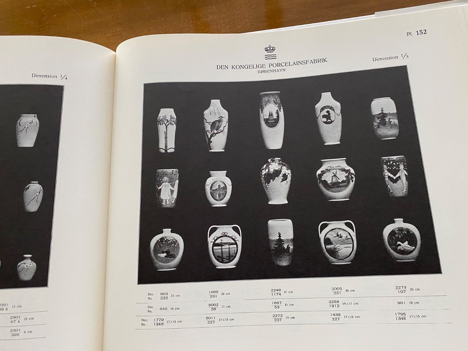 Royal Copenhagen 1930 Catalog Reprint 216 Pages Vase & Figurine Collector Item