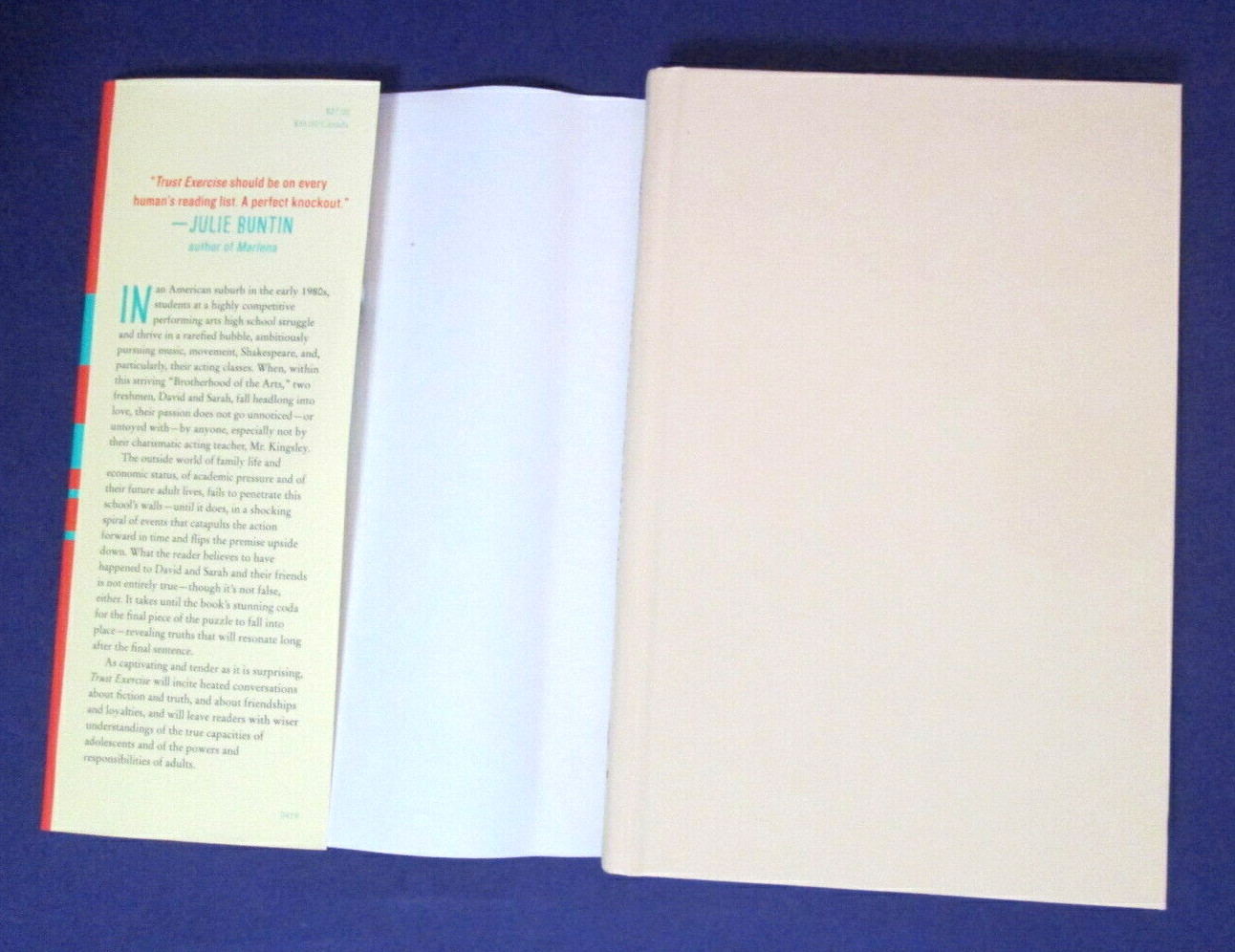 Trust Exercise SIGNED by Susan Choi 2020 National Book Award Winner Hardcover DJ