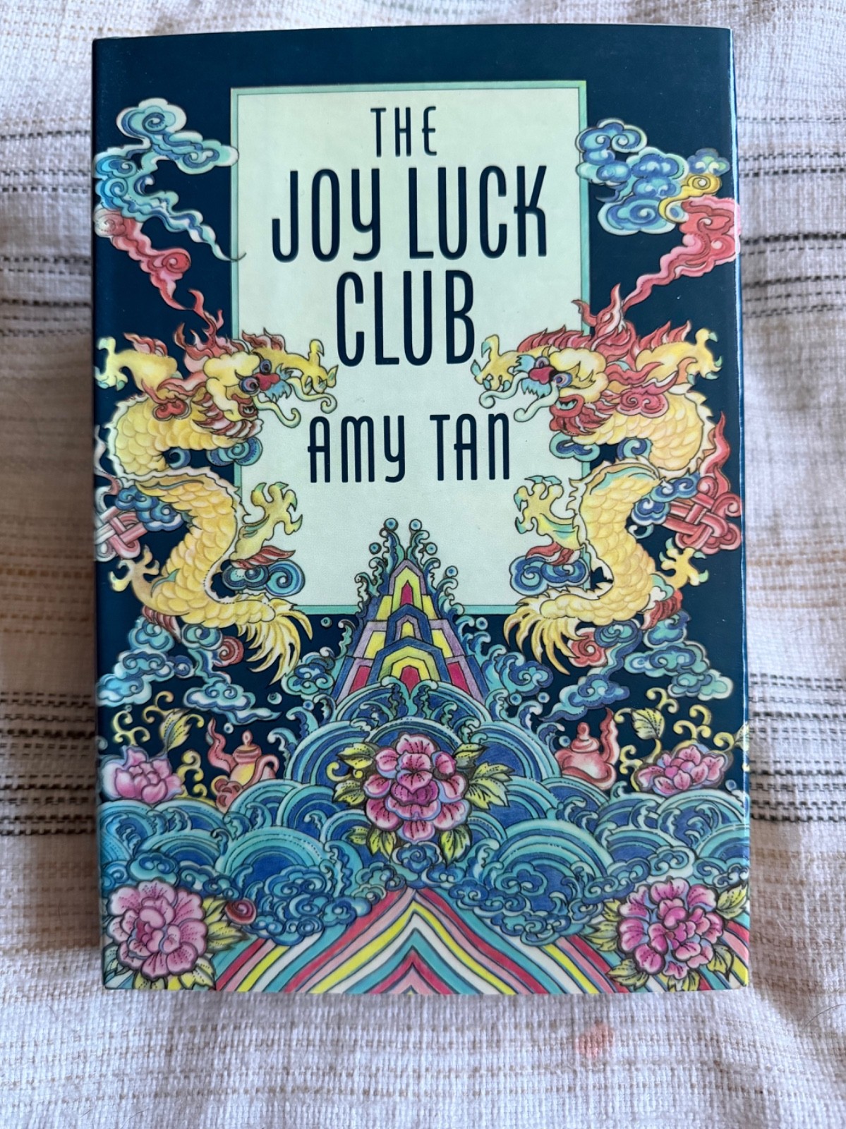 SIGNED 1st EDITION! THE JOY LUCK CLUB Amy Tan (1989, Putnam, 5th printing) HCVG