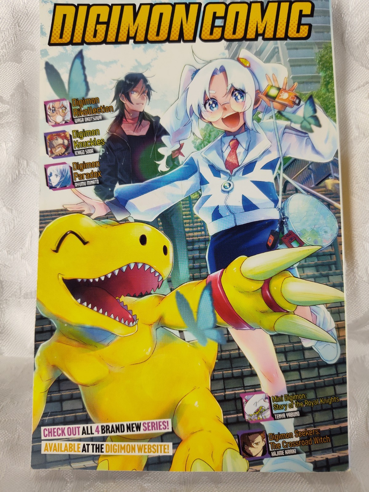 Digimon Comics Special Booklet Anime 25th Anniversary English ST47