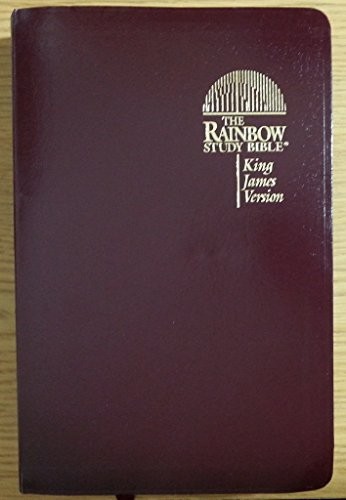 The Rainbow Study Bible: KJV – Every Verse Color Coded – Bold Letter Edition