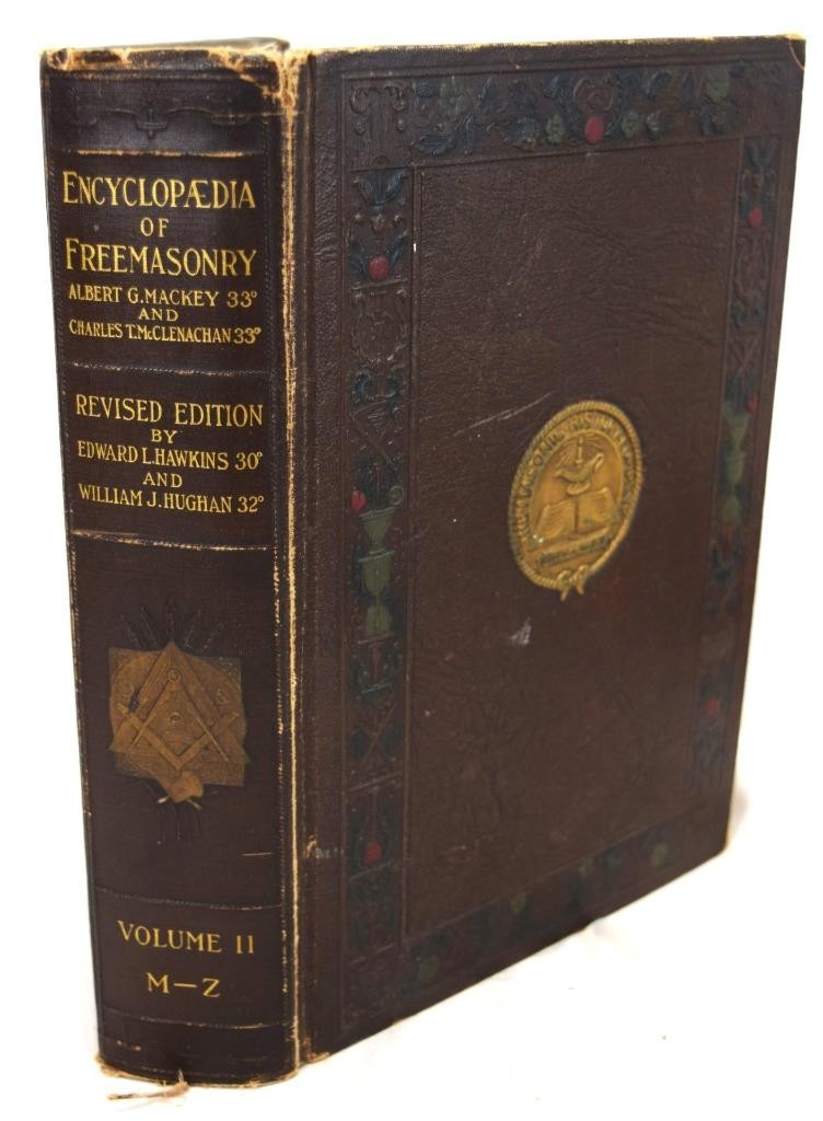 1924 An Encyclopedia of Freemasonry Albert Mackey Volume II