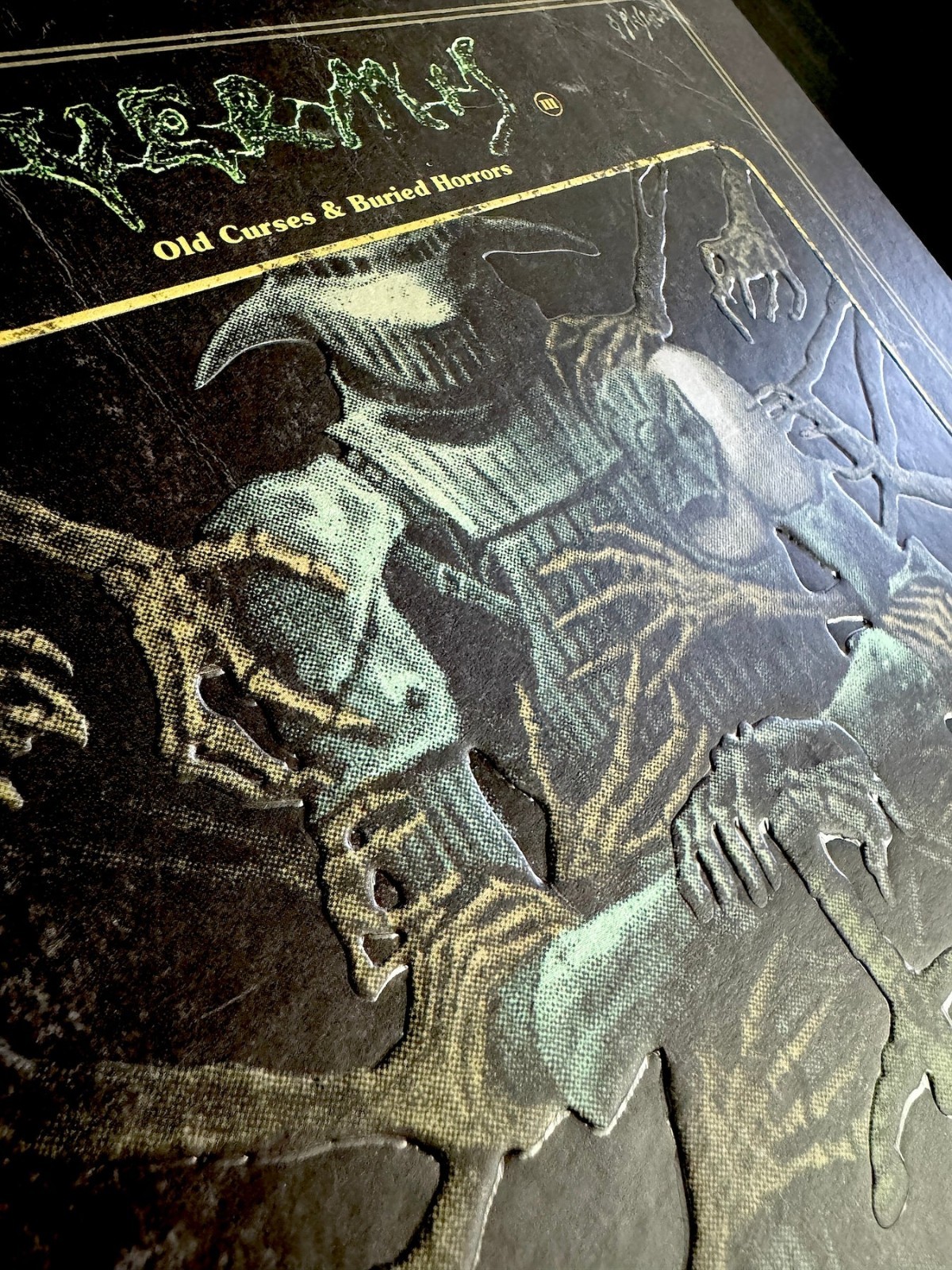 Plastiboo – Vermis III – Old Curses & Buried Horrors – Ltd. 1st Ed. Hardcover!!