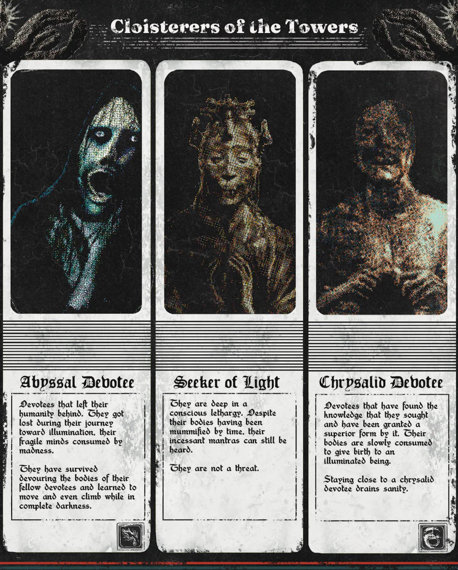 Vermis II: mist & mirrors Official Guide Paperback Art Book | Plastiboo | UK