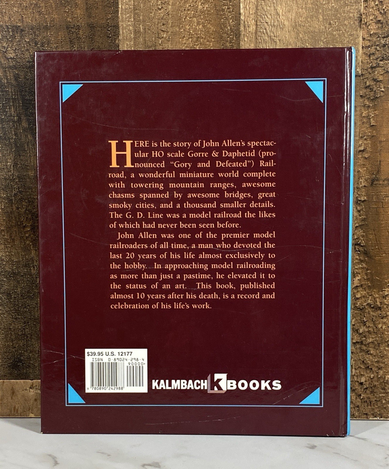 Model Railroading with John Allen Hardcover Linn H. Wescott Kalmbach