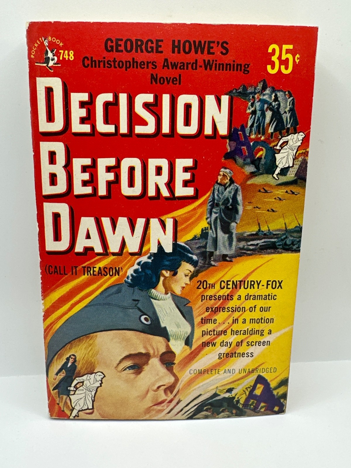 Decision Before Dawn By George Howe (1951) Paperback