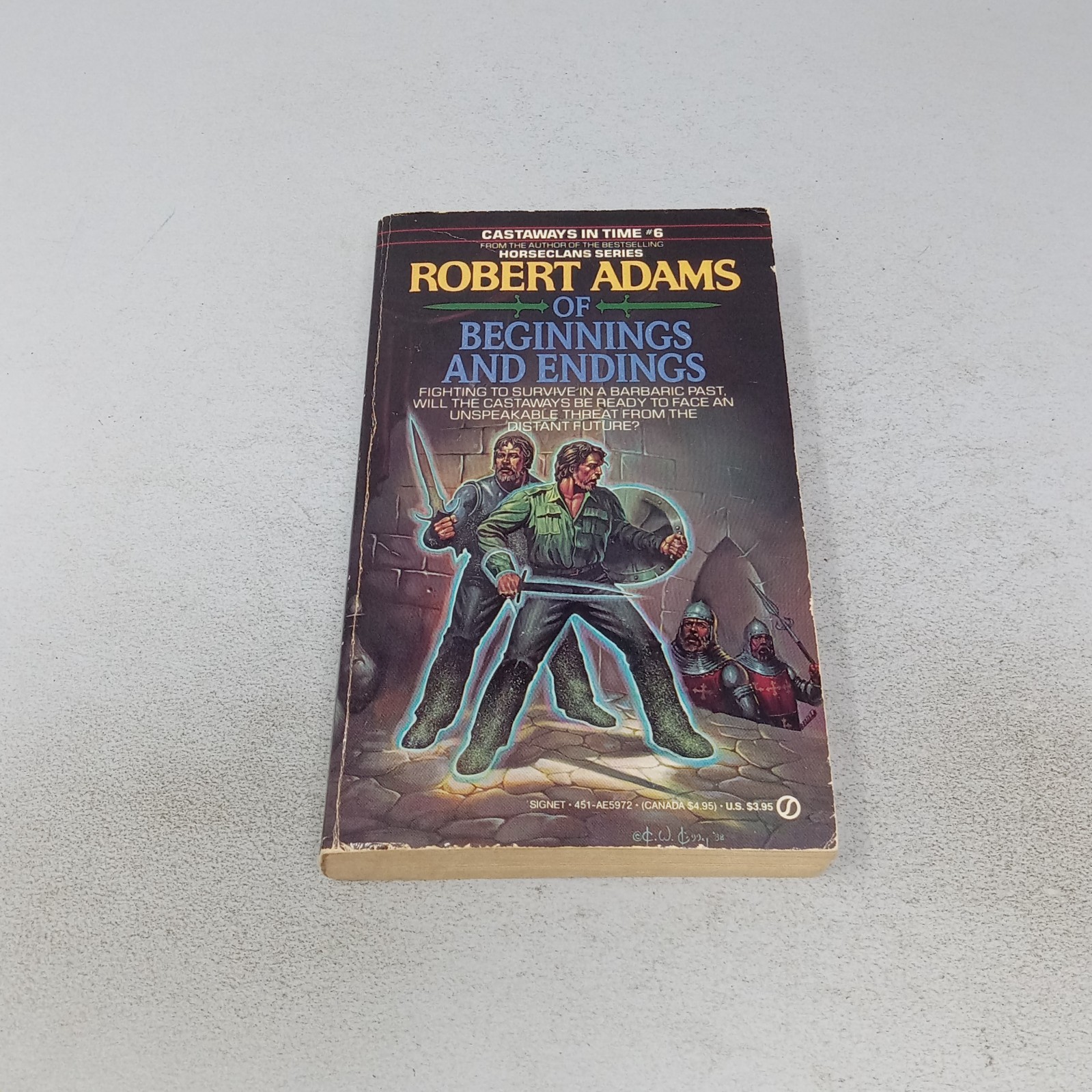 Of Beginnings and Endings: 1989 New American Library Paperback by Robert Adams