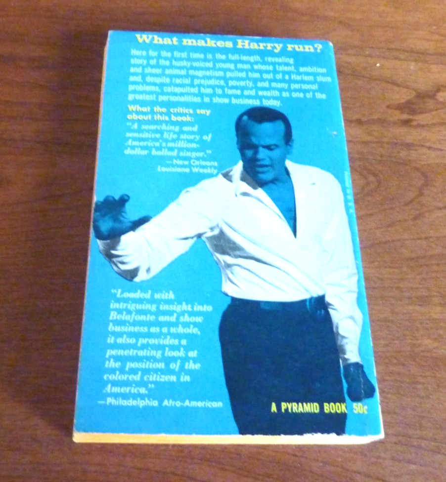 BELAFONTE 1960 ARNOLD SHAW LEGENDARY EXCITING PERFORMER PHOTOS