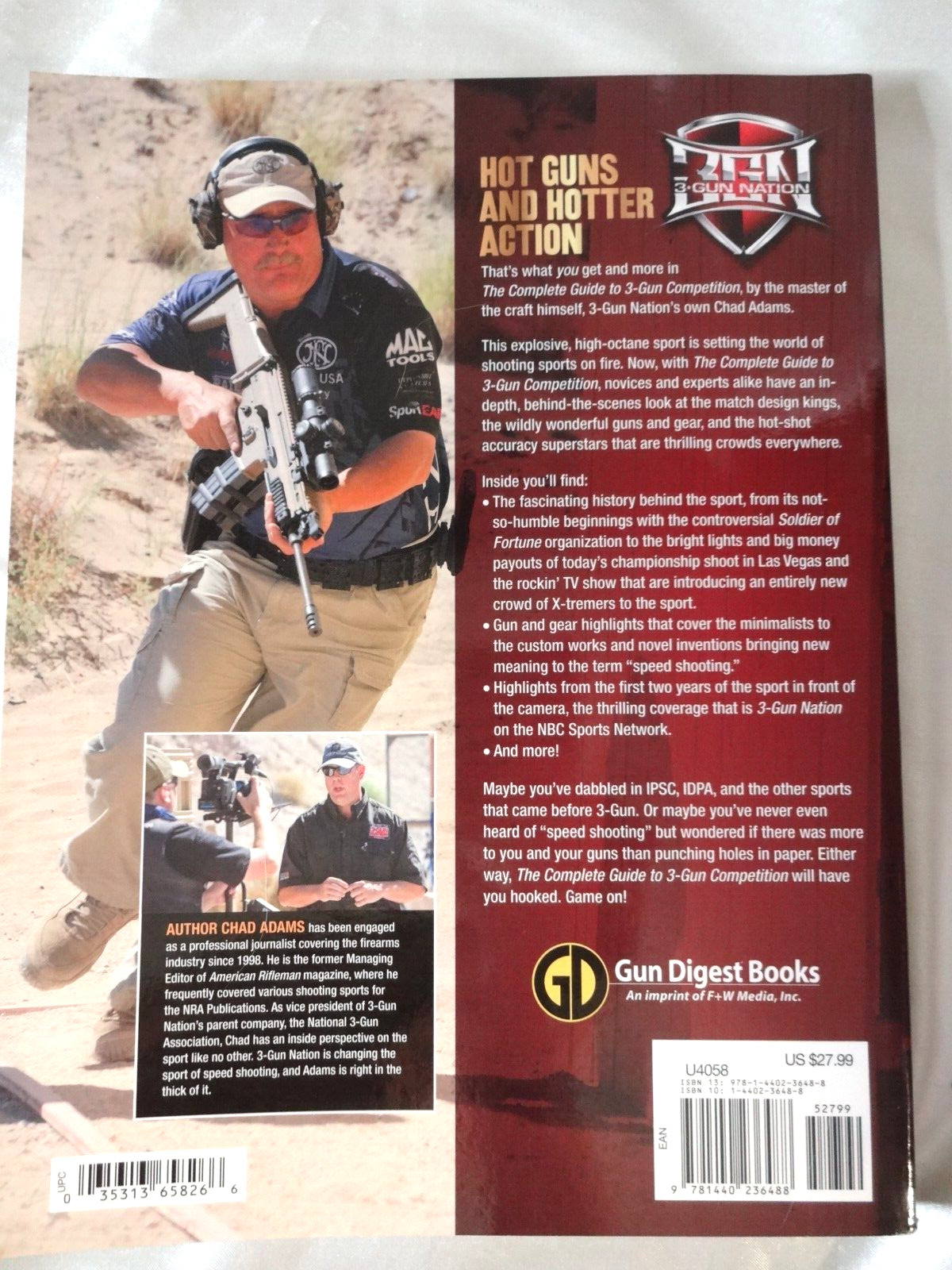Complete Guide To 3-Gun Competition by Chad Adams 255 Pages