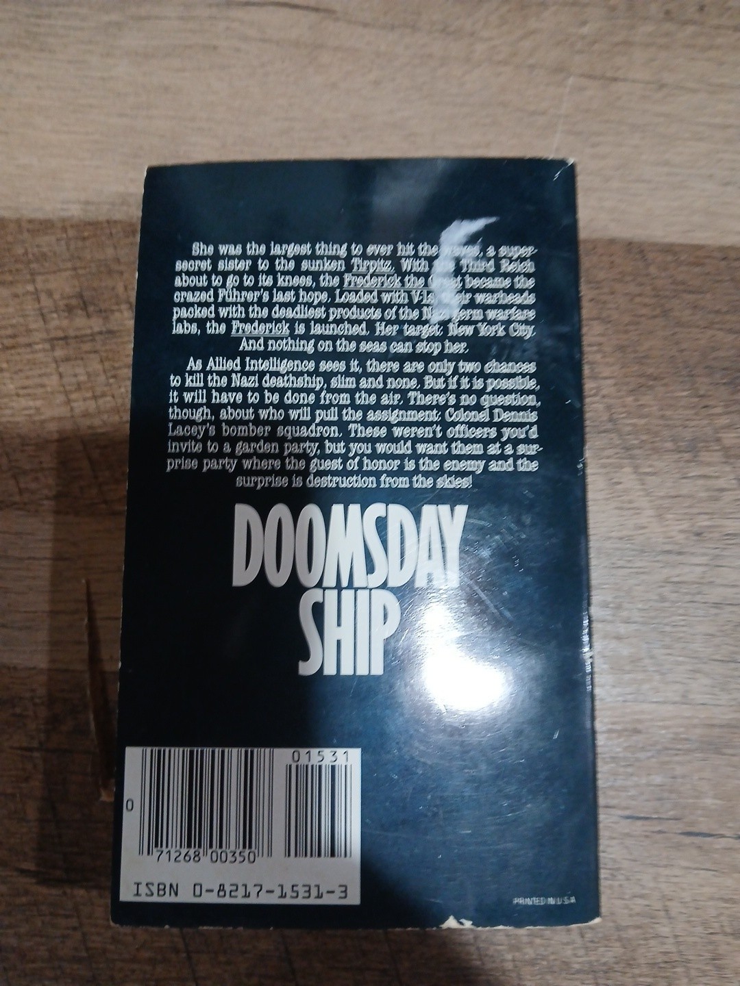 Doomsday Ship by Price John Allen Mmpb