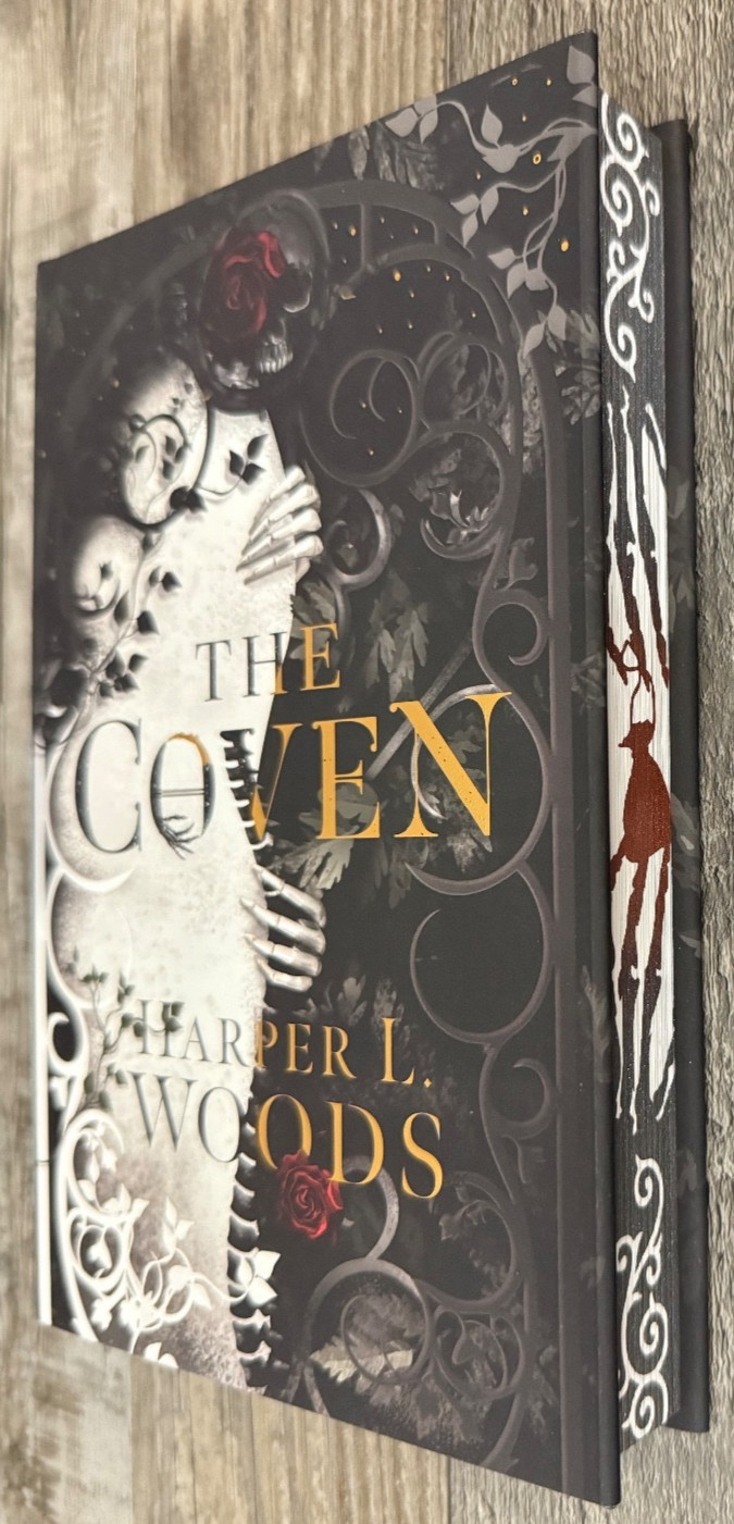 SIGNED/NUMBERED LitHaven THE COVEN Harper L. Woods DETAILED EDGES