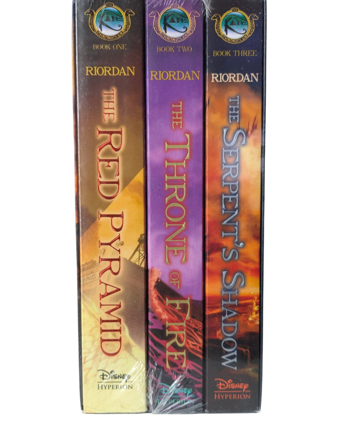 The Kane Chronicles Paperback Box Set by Rick Riordan New 2013 Disney Hyperion