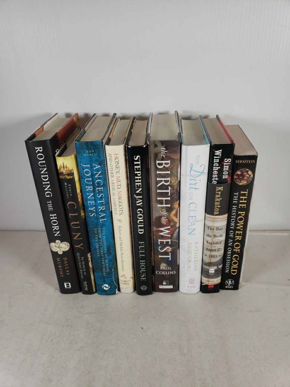 History, Civilization, Exploration, Gold & God (9 Book Lot) Vikings, Krakatoa