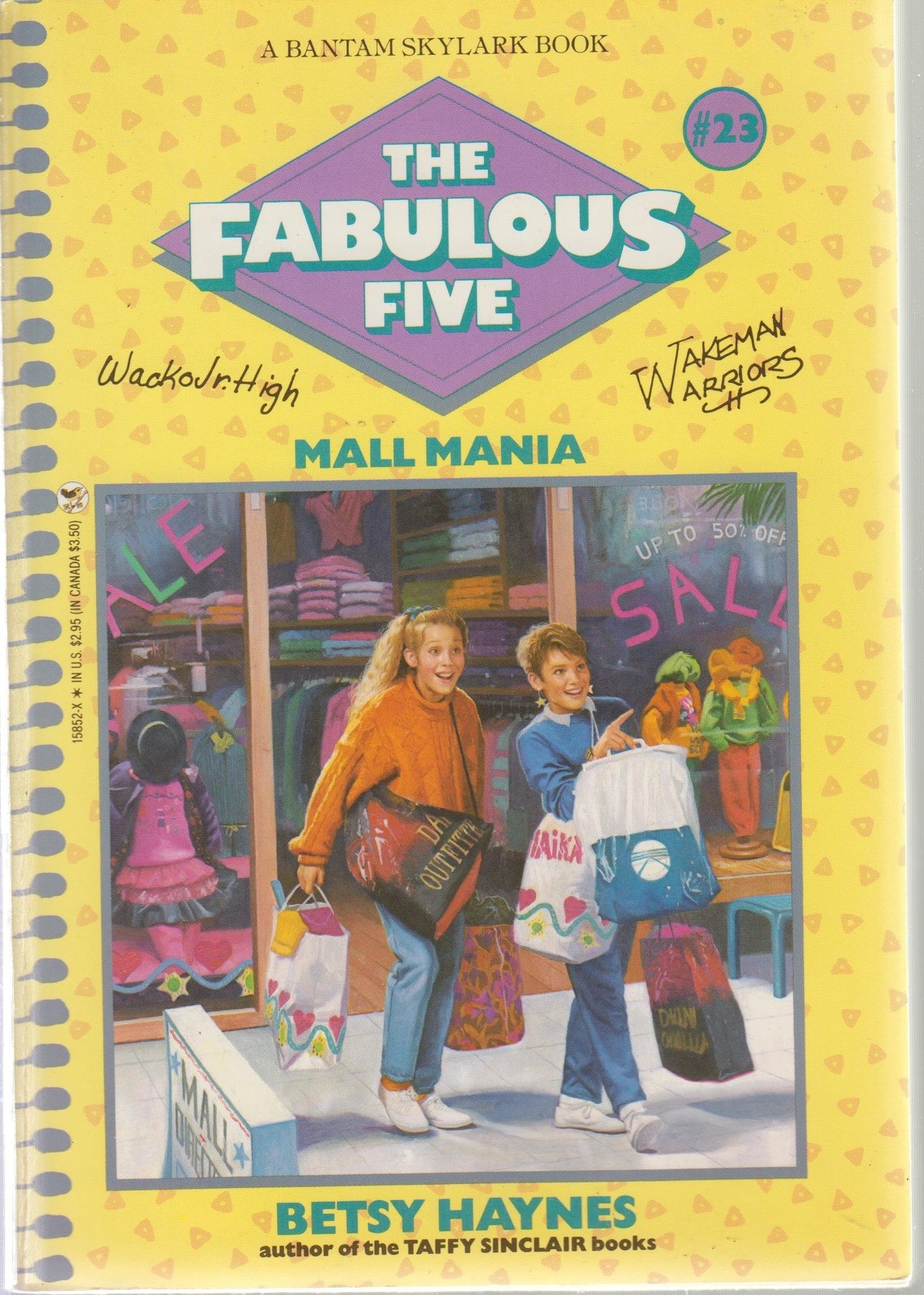 Mall Mania (Fabulous Five, Book 23) – Haynes, Betsy – Good – See condition n…