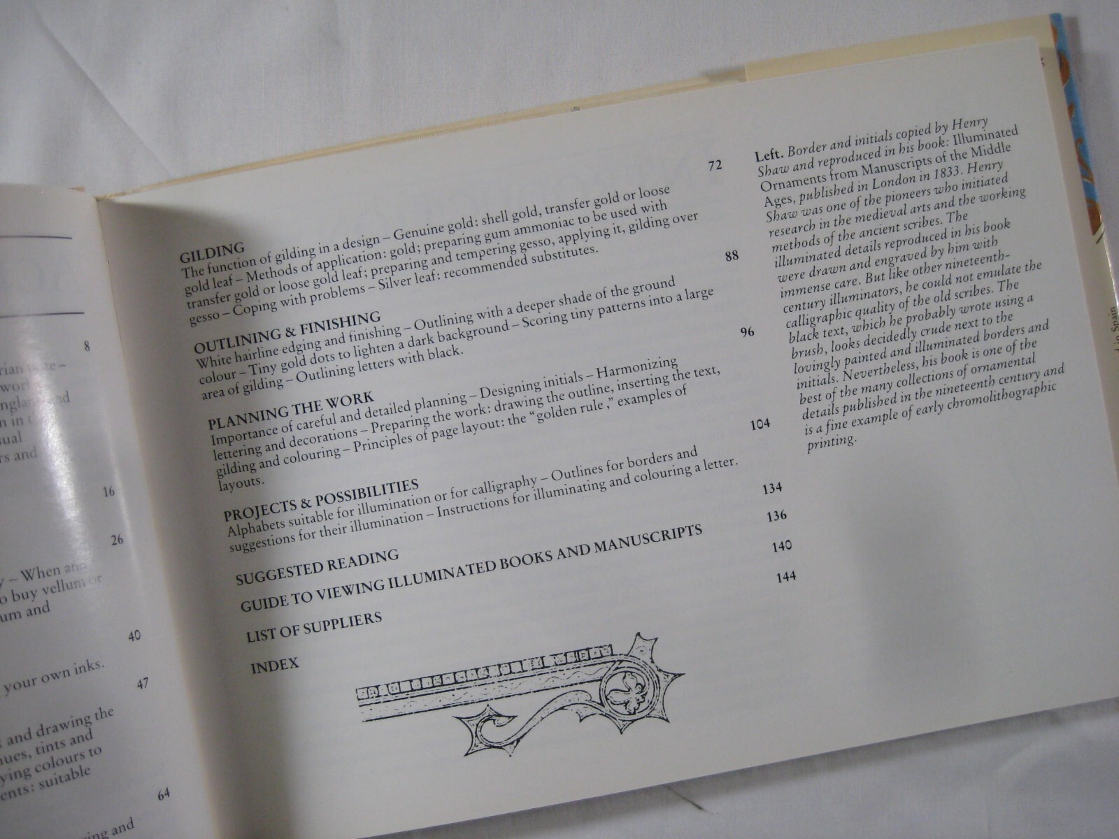 book Illumination for Modern Calligraphers Christopher Jarman First Printng 1988