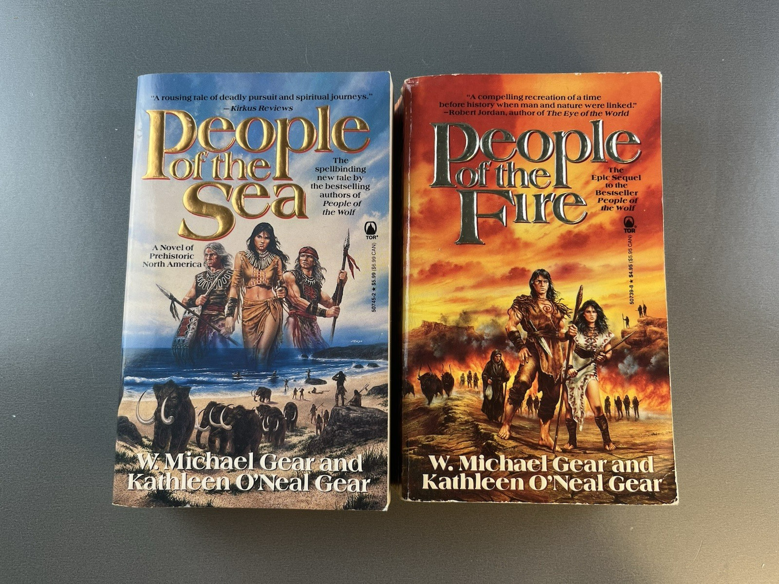 People of the Sea & People of the Fire – PB Gear, W. Michael – GOOD