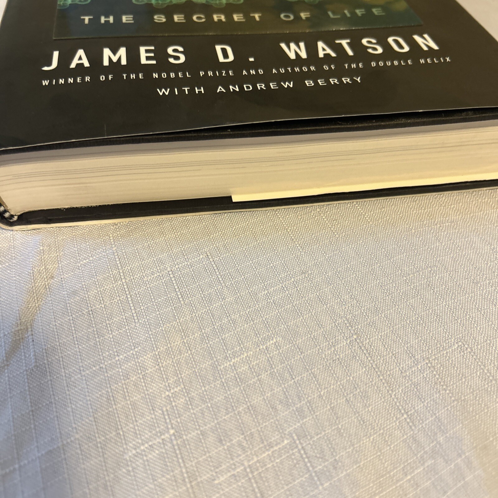 DNA by James D. Watson Knopf 2003 First Edition with Holographic Cover