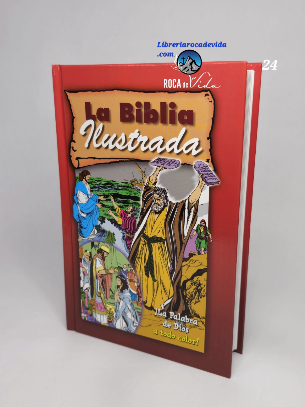 La Biblia Para Niños Y Jóvenes Ilustrado La Palabra De Dios A Todo Color Tapa D