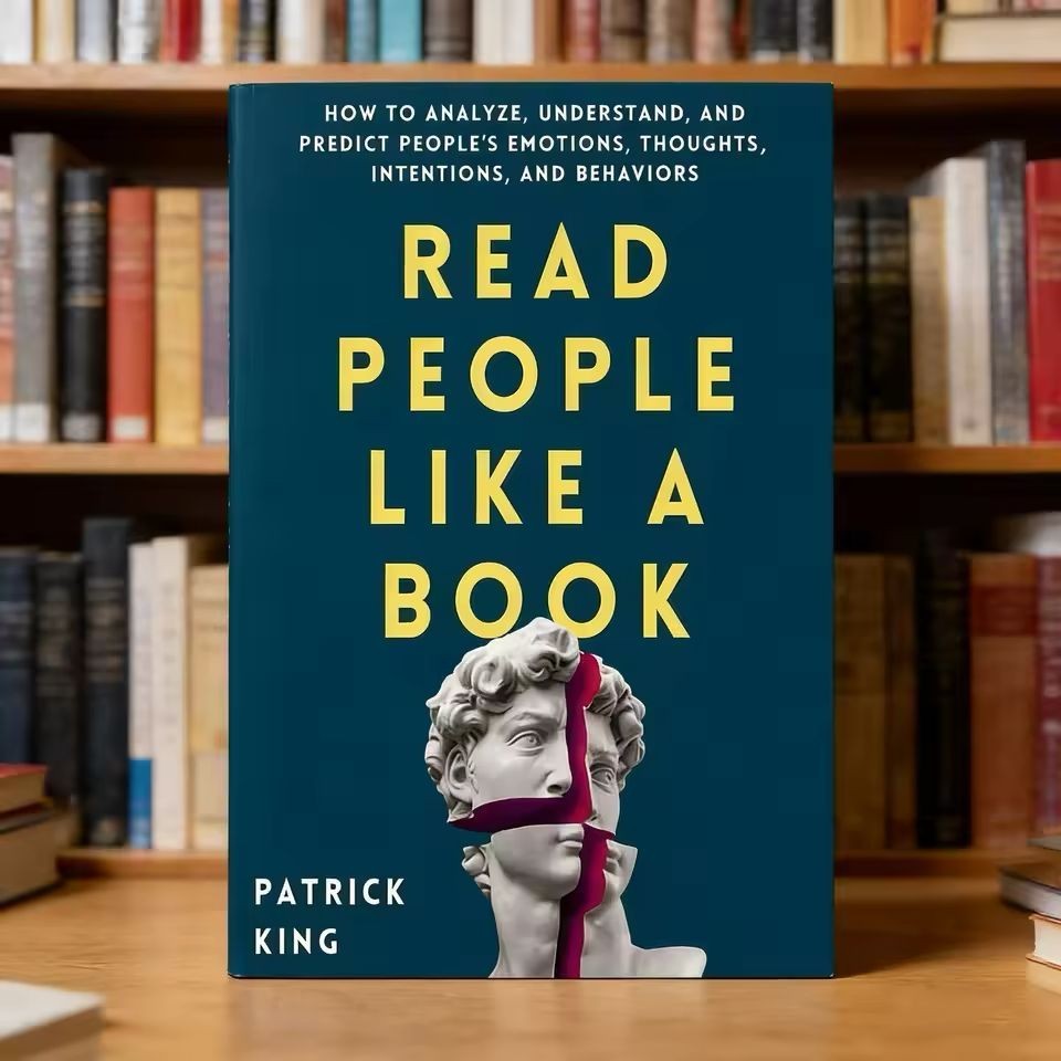 Read People Like a Book by Patrick King Psychology Book Analyze Understand Human
