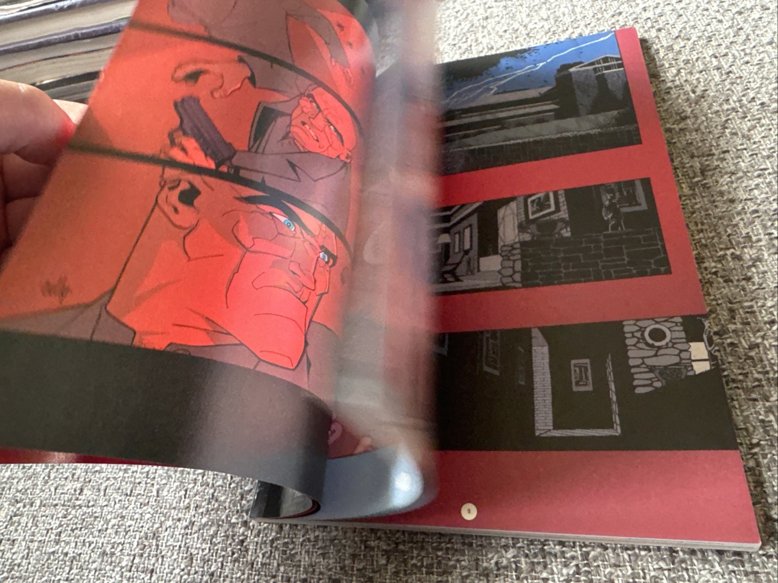 RED DC Comics WB by Warren Ellis & Curly Hammer (2009) Wildstorm Graphic Novel