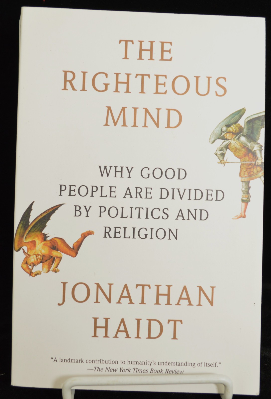 THE RIGHTEOUS MIND..Politics & Religion By Jonathan Haidt 2012 PB New Psychology