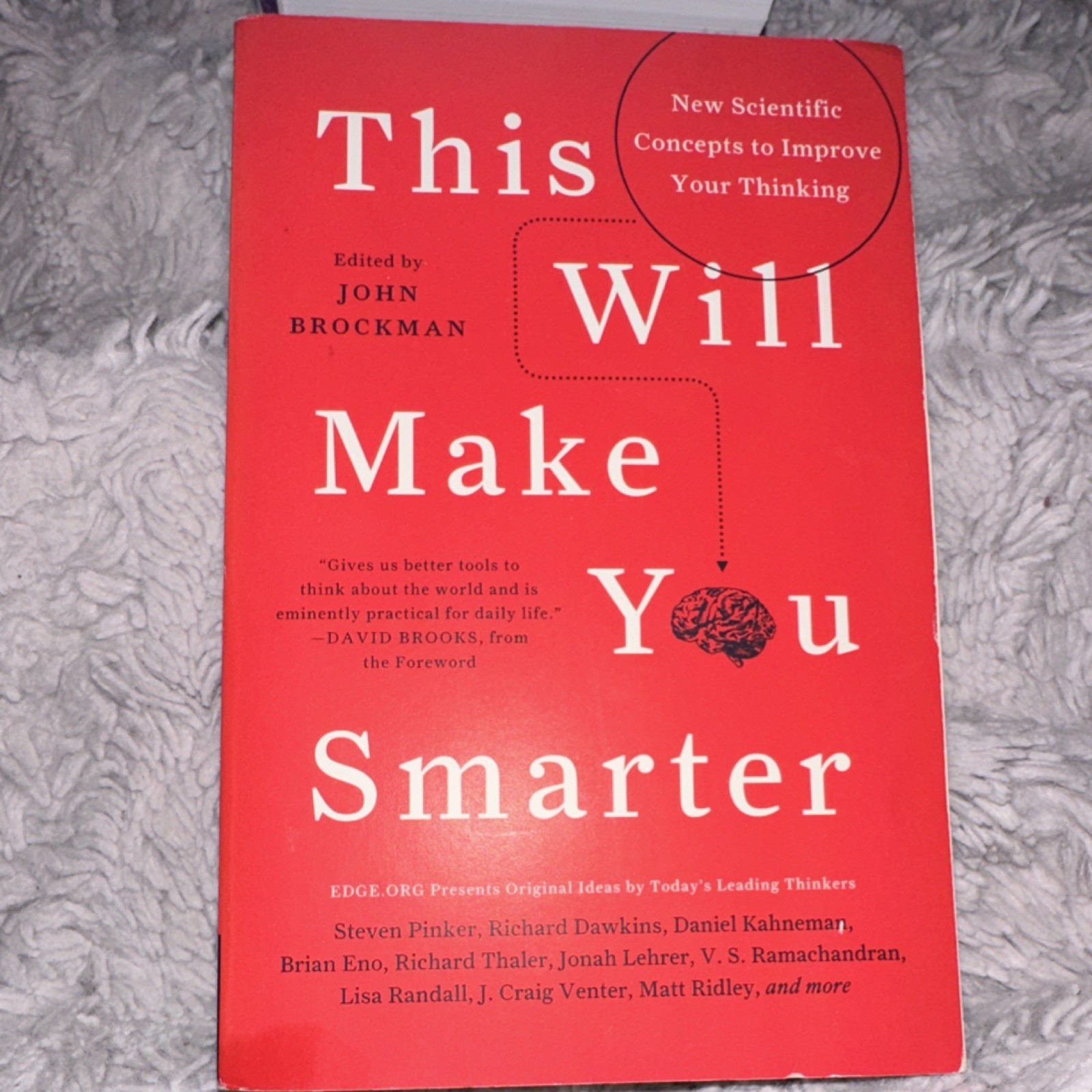Harper Perennial This Will Make You Smarter John Brockman Paperback 2012