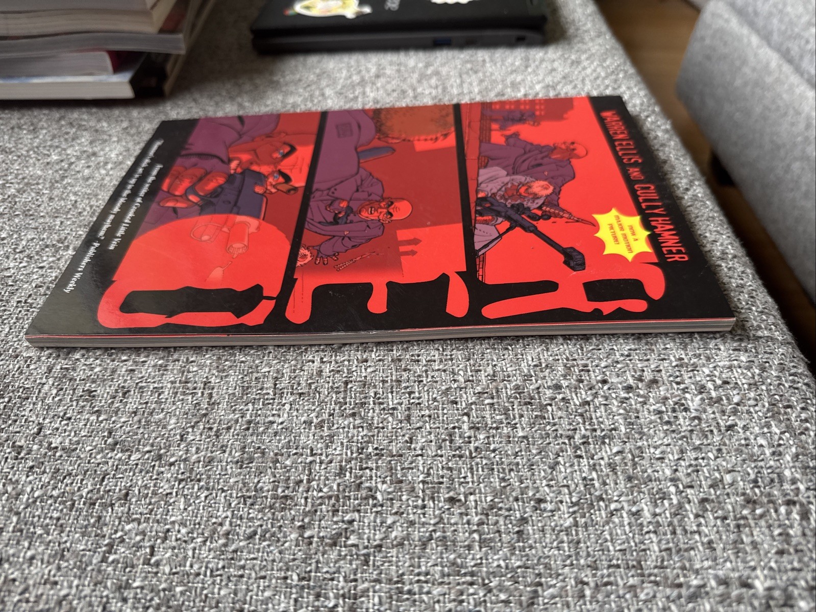 RED DC Comics WB by Warren Ellis & Curly Hammer (2009) Wildstorm Graphic Novel
