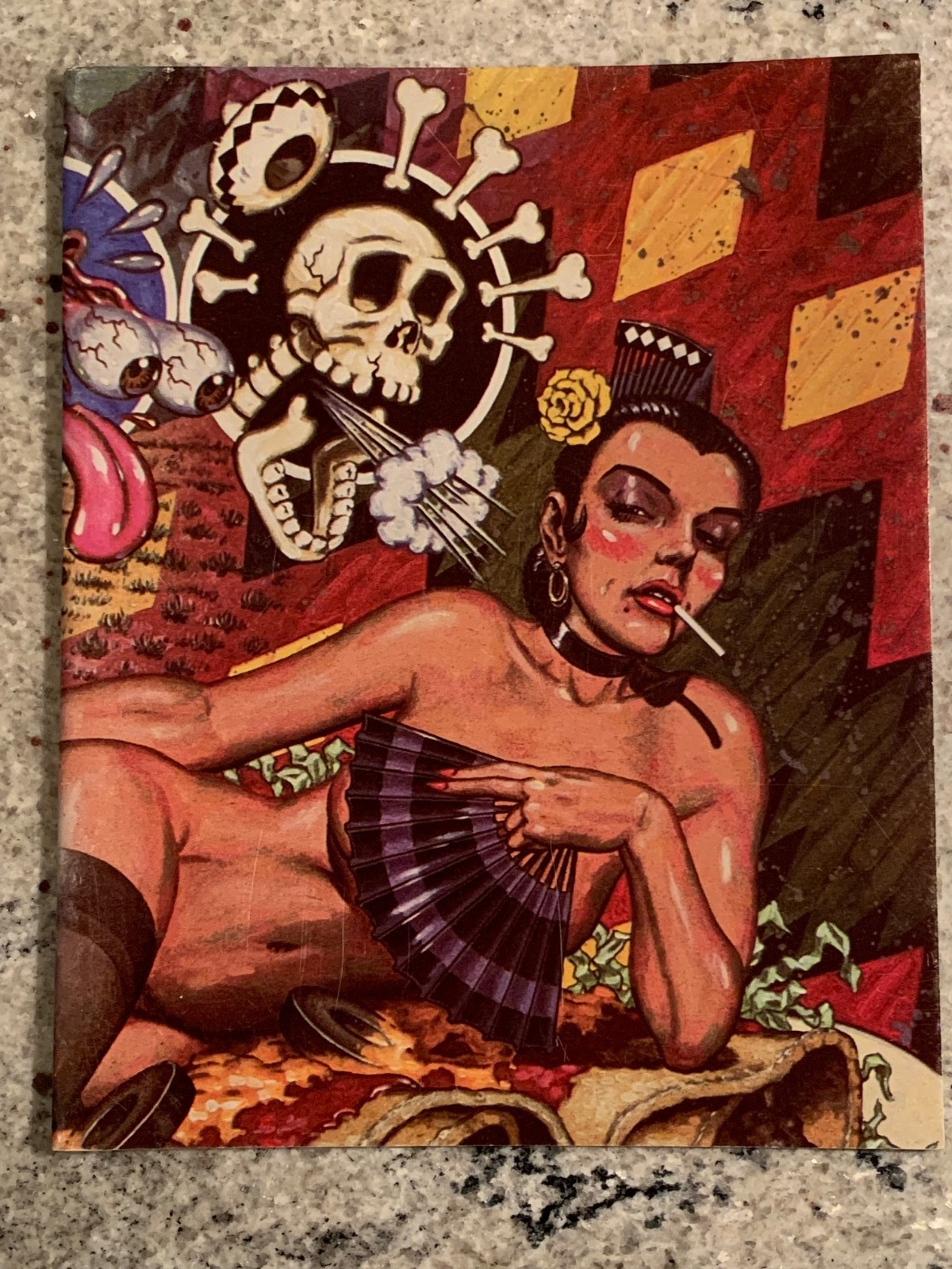 Dependent Lividity, Robert Williams Limited Edition 28 page 1989 Hot Rod