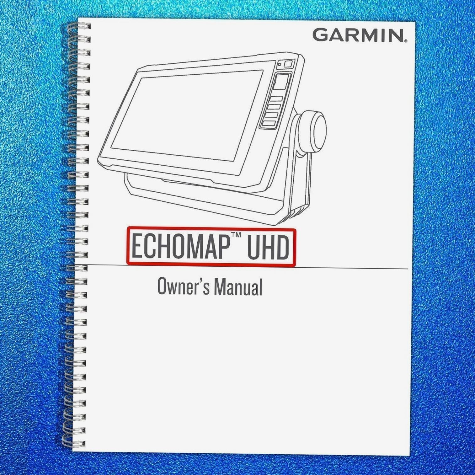 GARMIN ECHOMAP UHD For ALL 60 / 70 / 90 SERIES – User Manual Instructions, COLOR