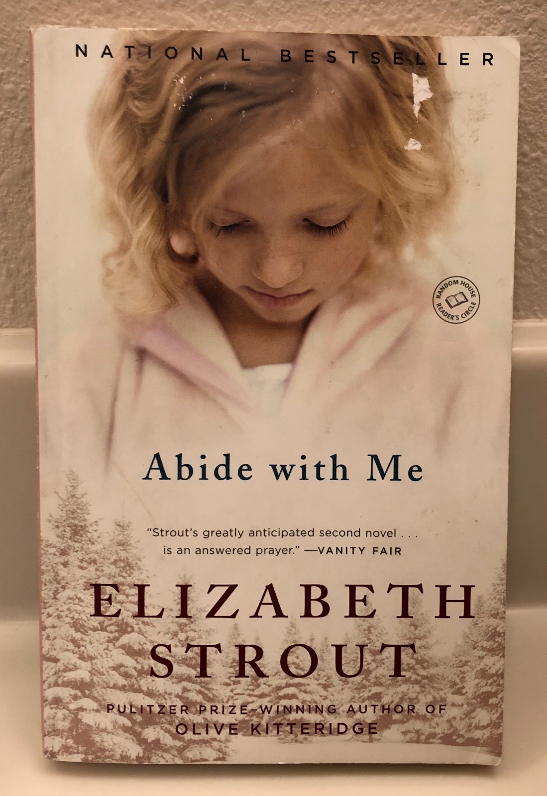 Abide with Me, Elizabeth Strout Loss, faith, fallibility “Good” w flaw trade PB