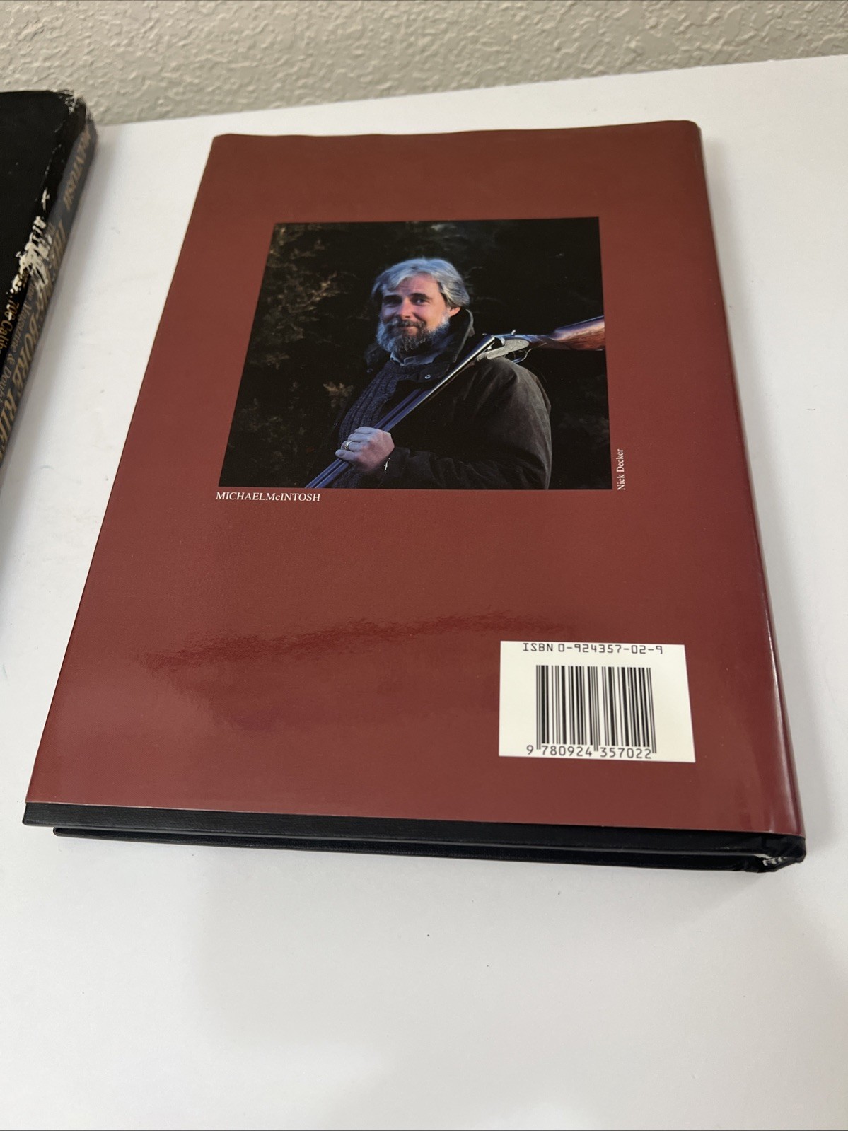The Big-Bore Rifle & Best Guns by Michael McIntosh Hardcover Rifle Shotgun Books