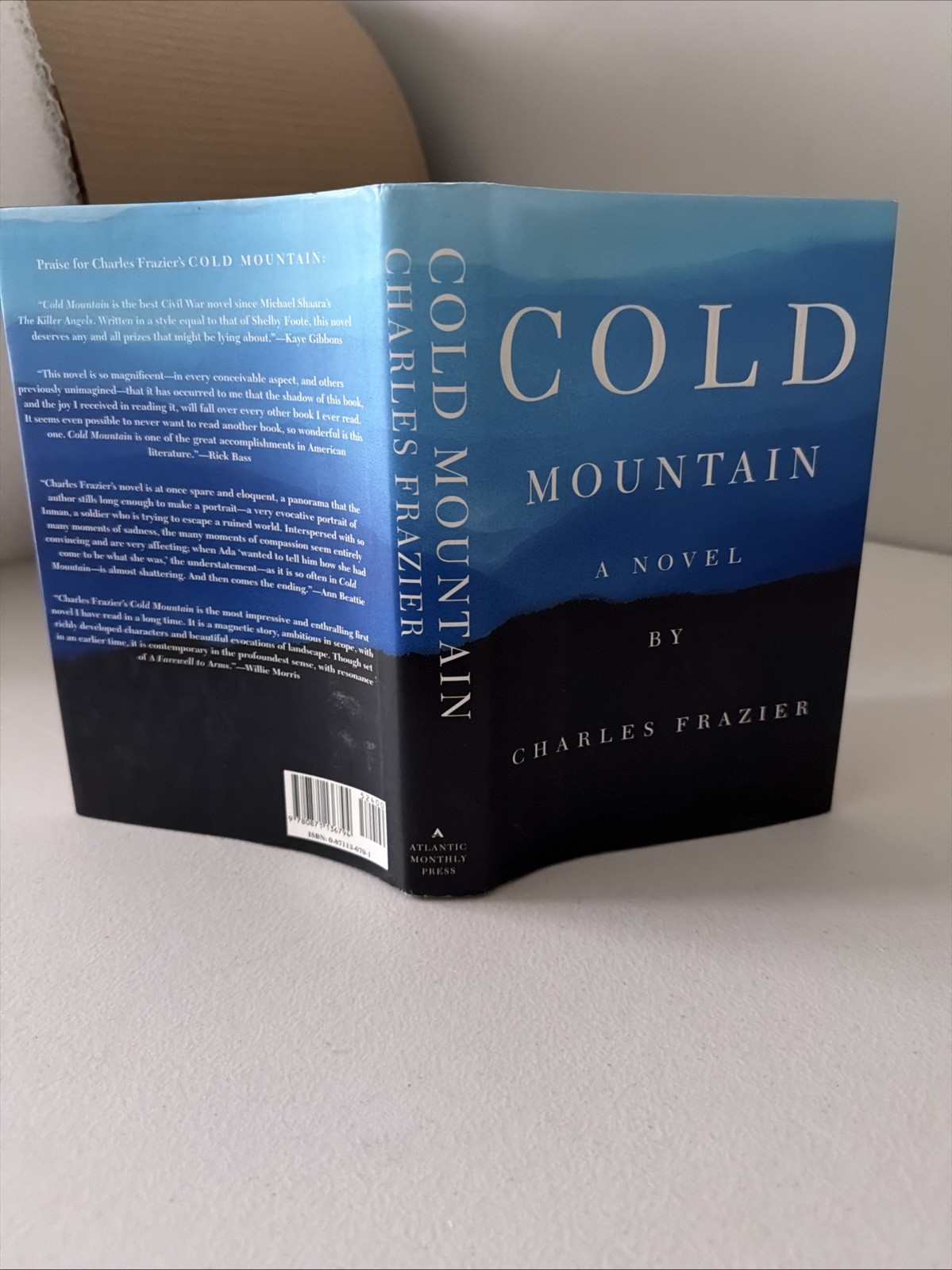 COLD MOUNTAIN – Charles Frazier – SIGNED 1st Edition DJ 1997 w/provenance