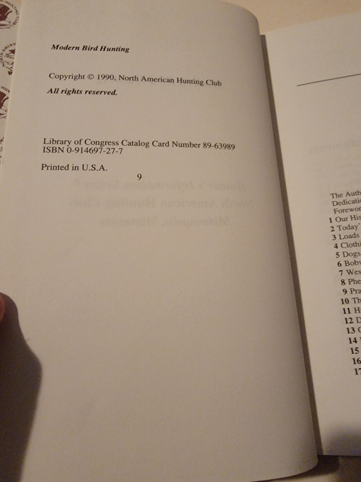 Hunter’s Information Ser.: Modern Bird Hunting Book By Miller, Caligiuri