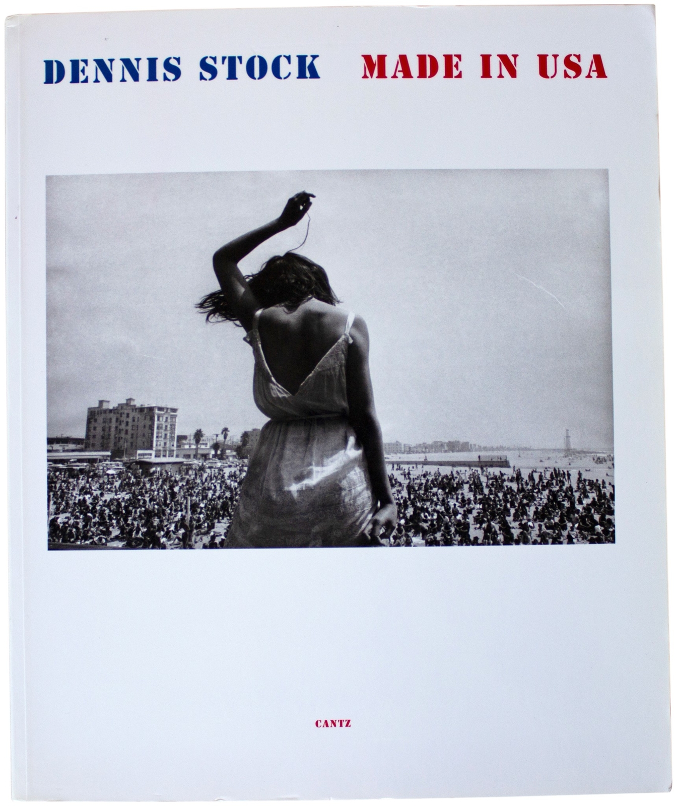 DENNIS STOCK Made In USA SIGNED PHOTO BOOK 1995 James Dean Hippies Americana PB