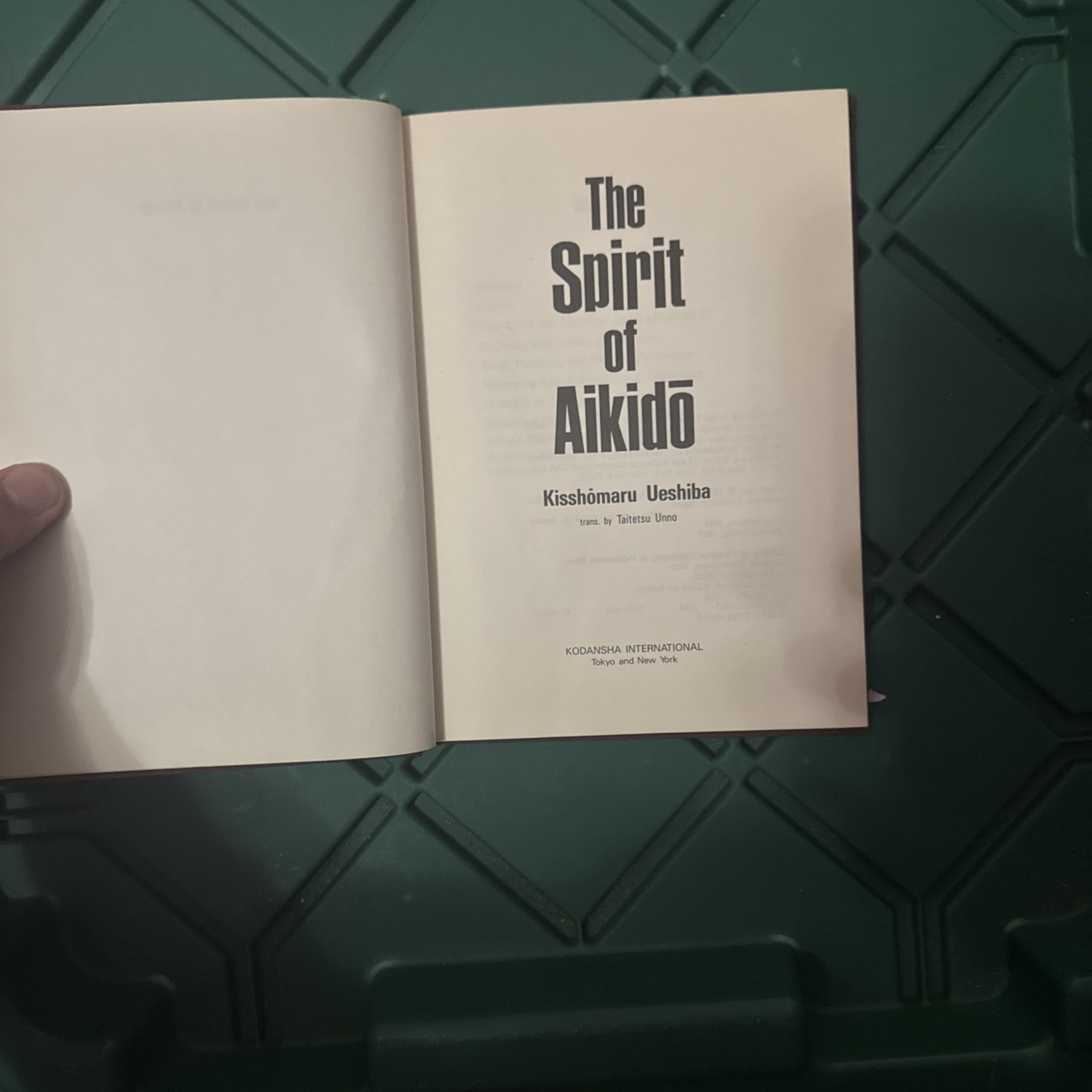 The Spirit of Aikido Kisshomaru Ueshiba 1990 Kodansha 126 pages