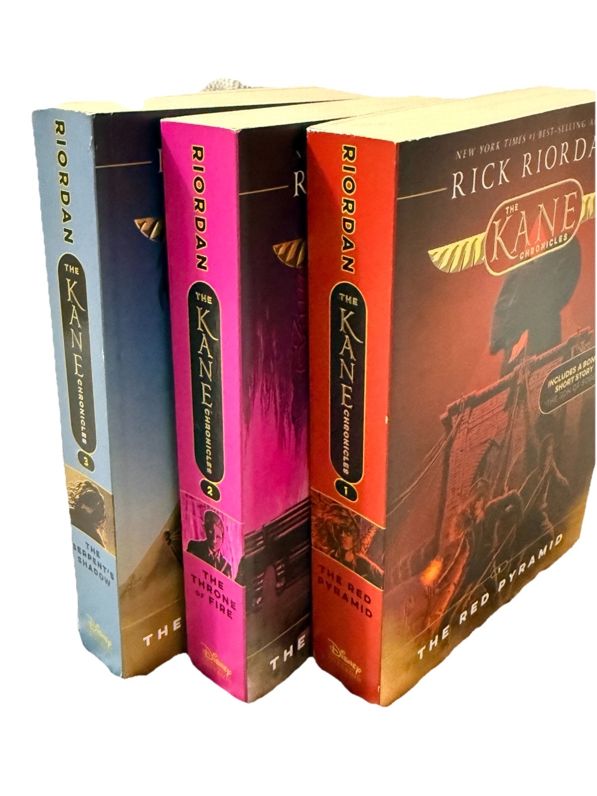Rick Riordan The Kane Chronicles Box Set Paperback Disney Hyperion Bonus Story