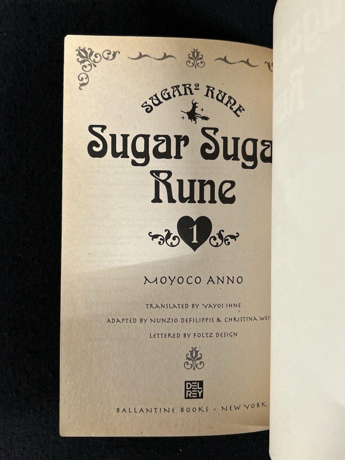 SUGAR SUGAR RUNE #1 tpb Moyoco Anno 1st printing!