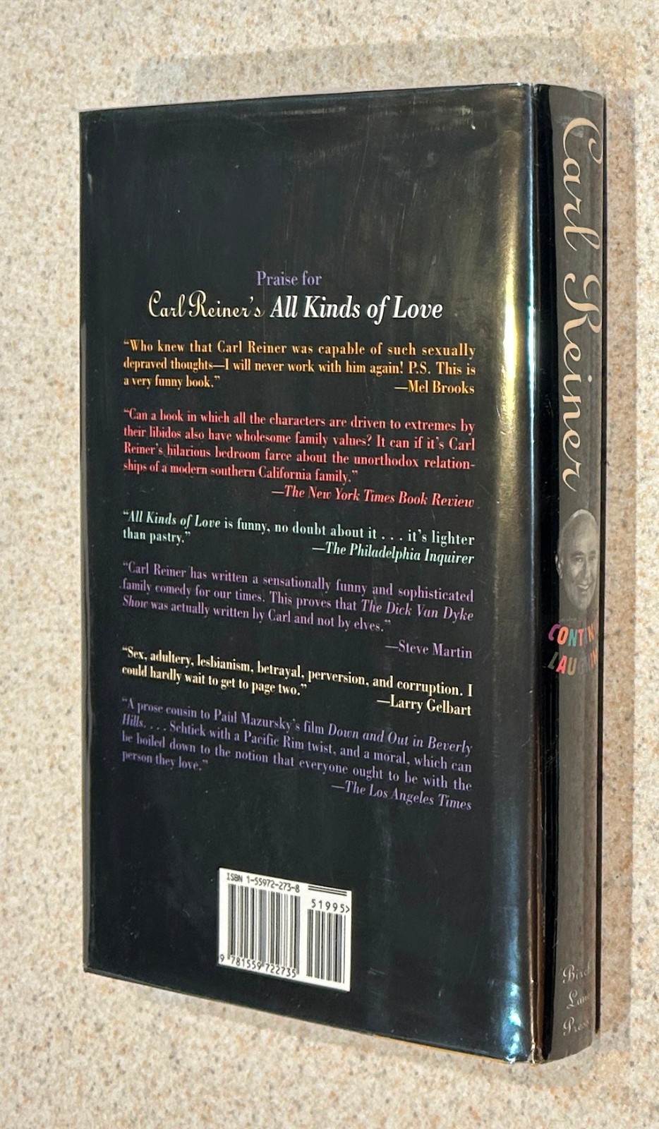 Carl REINER — Continue Laughing (Entertainment) — 1995 SIGNED 1st Edition HC