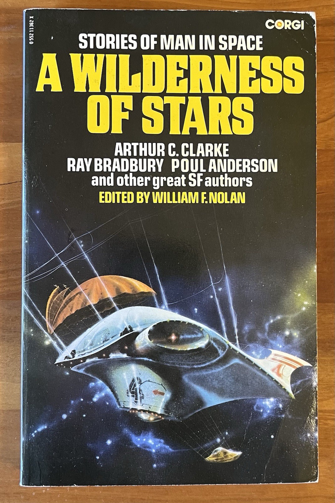 A Wilderness of Stars ~ William F. Nolan (Ed) ~ Corgi 1980 ~ Paperback ~ Signed!